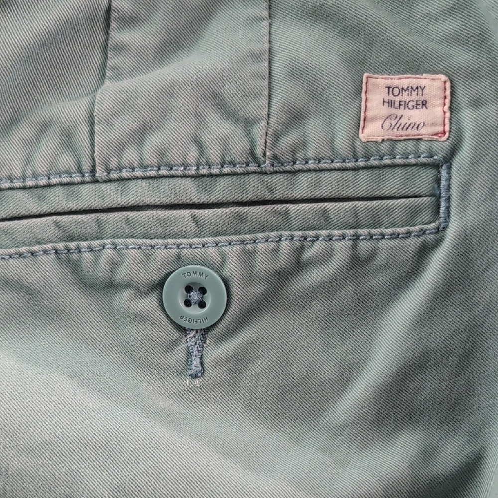 Tommy Hilfiger Light Green Pants - Picture 4 of 6